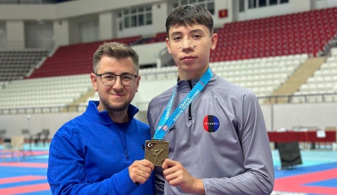 Tavşanlılı sporcu milli takıma girmeye hak kazandı