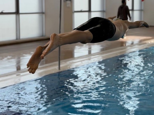 Yüzme havuzuna rekor katılım