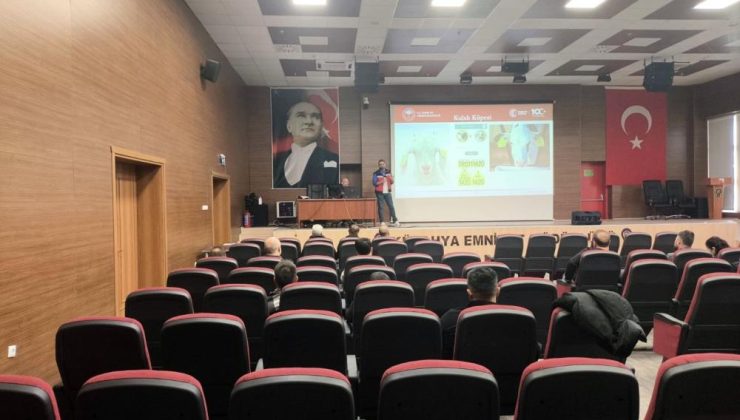 Emniyet personeline hayvan sevki eğitimi