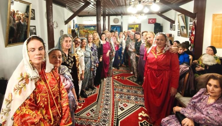 Hanımları şalvarlarıyla gelenekleri yaşattı