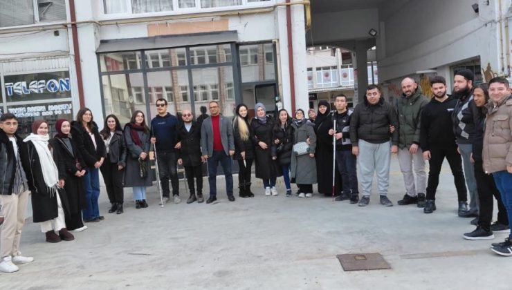 Engelli gençler sorunlarını dile getirdi