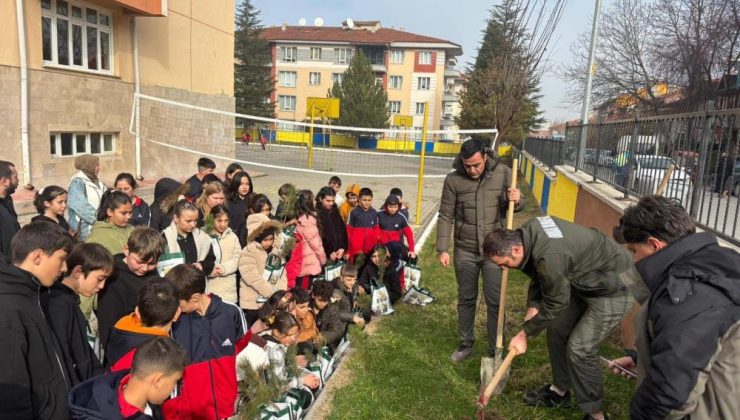 Öğrencilerden geleceğe yeşil miras