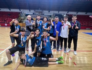 Potada Zafertepe Ortaokulu Kütahya şampiyonu oldu