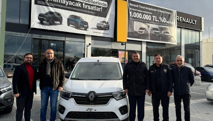 Gediz Emniyetine 1 araç daha teslim edildi