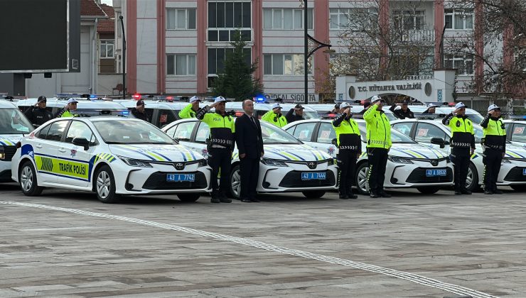 Emniyet ve jandarmaya 78 yeni araç teslim edildi