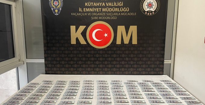 KOM ekipleri sahte dolar ele geçirdi