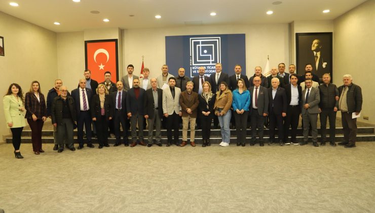 KUTSO’da çini ve seramik sektörlerinin mevcut durumu ele alındı