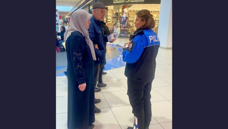 Vatandaşlar dolandırıcılık ve hırsızlığa karşı bilgilendirildi