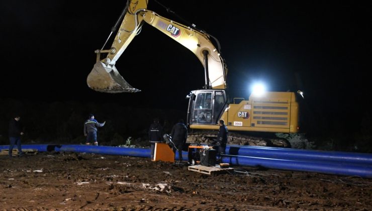 Emet’te su kesintisine ‘7/24’ müdahale: Aydınlatma sistemleri kuruldu