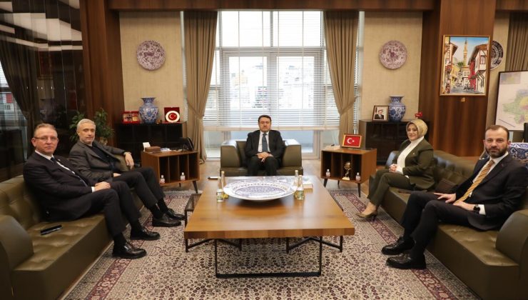 AK Parti’den Vali Musa Işın’a ziyaret