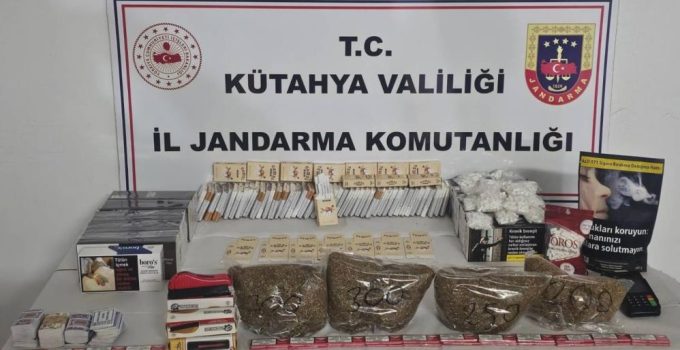 Jandarmadan kaçak tütün operasyonu