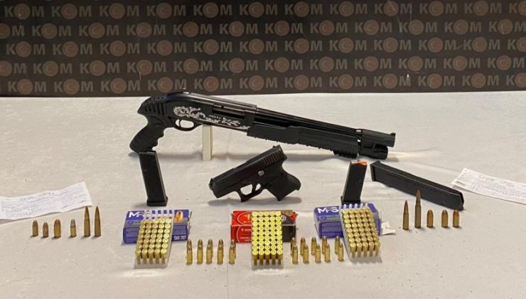 Emniyetten tefecilik ve silah ticareti operasyonu