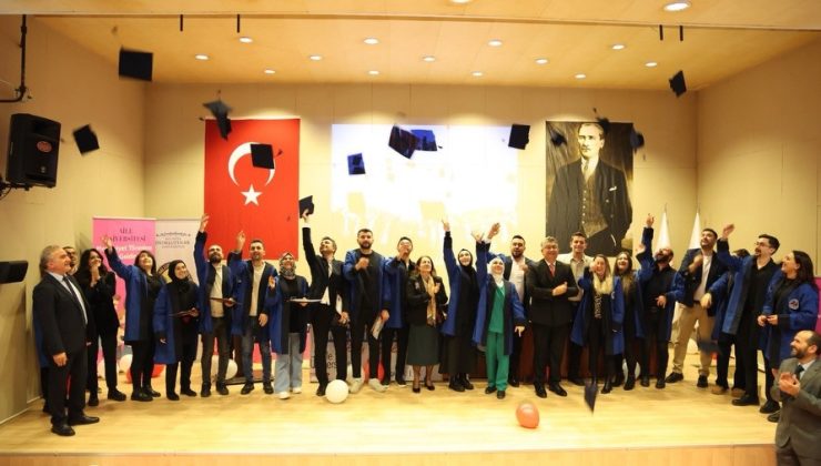 Aile Üniversitesi’nde ilk mezuniyet heyecanı