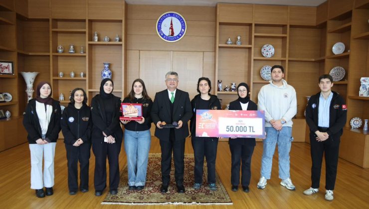 Rektör Kızıltoprak, DUSCART Öğrenci takımını ağırladı