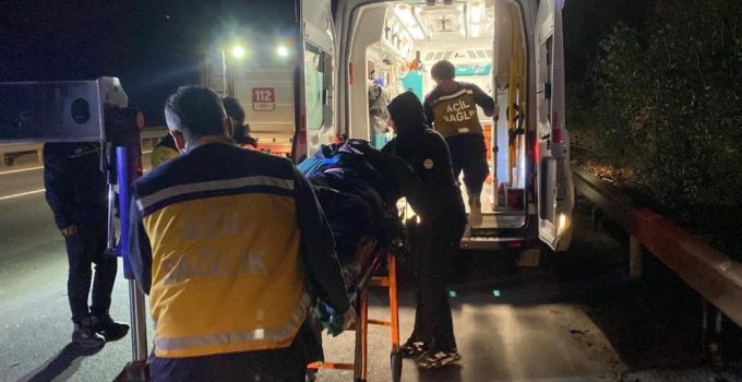 İki araç arasında can pazarı