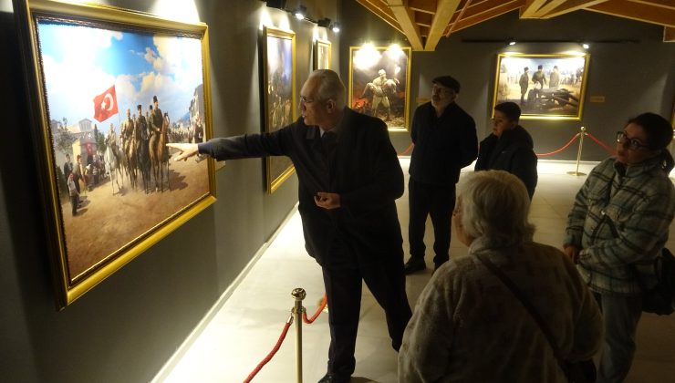 Dumlupınar Diorama Müzesi’ne ziyaretçi akını