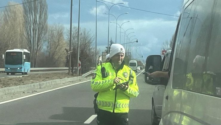 Emniyetten trafikte huzur ve güven mesaisi