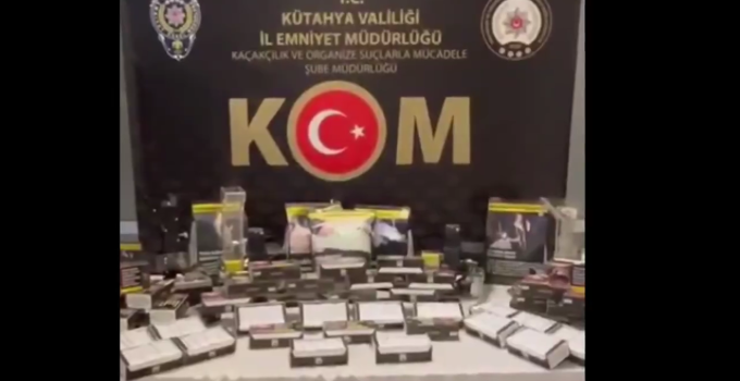 Kaçak tütün operasyonu: 3 gözaltı