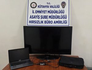 Seri hırsız polis takibinden kaçamadı