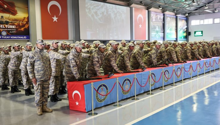 Kütahya’da gurur günü! Sözleşmeli erler yemin ederek göreve başladı