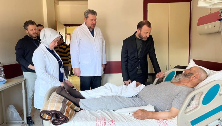 Milletvekili Bayırcı’dan hastane ziyareti