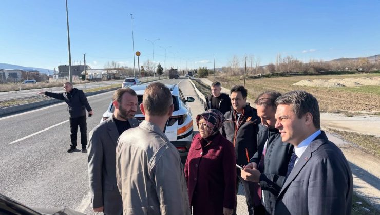 Bölcek Kavşağı için yerinde inceleme