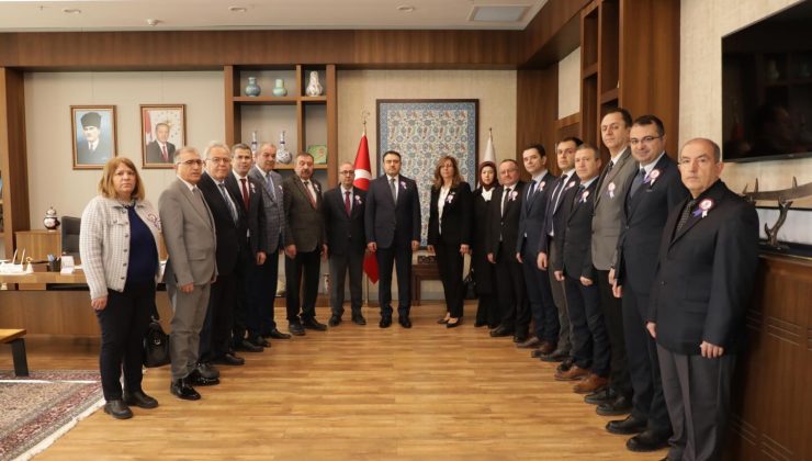 Defterdarlık heyetinden Vali Işın’a 37. Vergi Haftası ziyareti