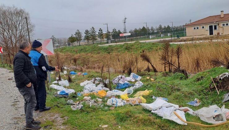 Çevreye atık bırakanlar hakkında yasal işlem yapılıyor