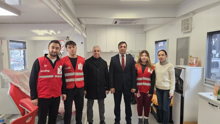 Kaymakam Boztaş’tan düzenli kan bağışı çağrısı