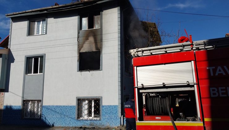 3 katlı binada çıkan yangın korkuttu