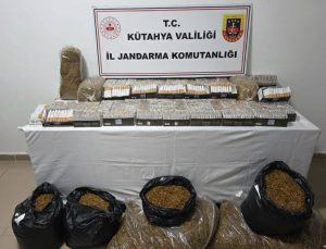 Jandarmadan kaçakçılık operasyonu: 39 bin 340 makaron ele geçirildi