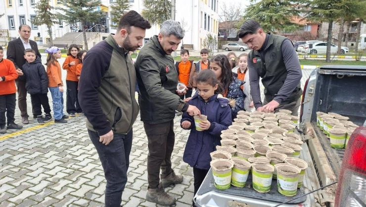 Doğa sevgisi tohumla başladı