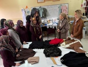 Kaymakam Yıldırım: ‘Kadınların üretime katılımını artıran kurslar devam etmeli’
