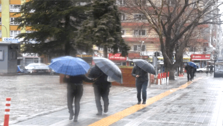 Kütahya’da yağışlı hava sürüyor! Dondurucu soğuklar olmayacak