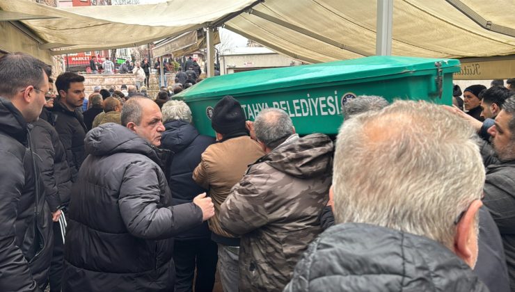 Otobüs kazasında ölen sürücü son yolculuğuna uğurlandı