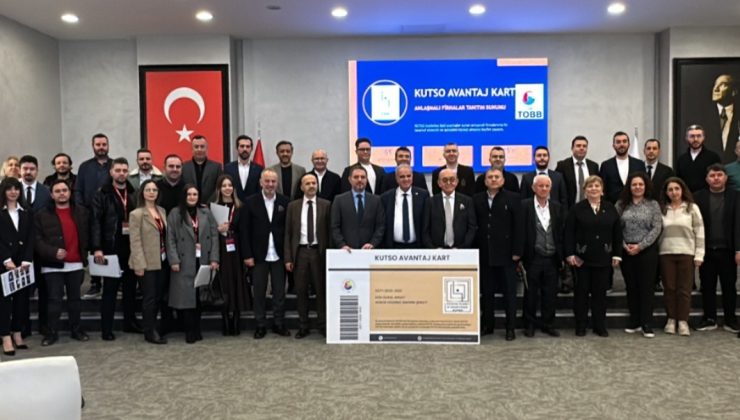 KUTSO Avantaj Kart ile hem ticaret canlanacak hem üyeler kazanacak