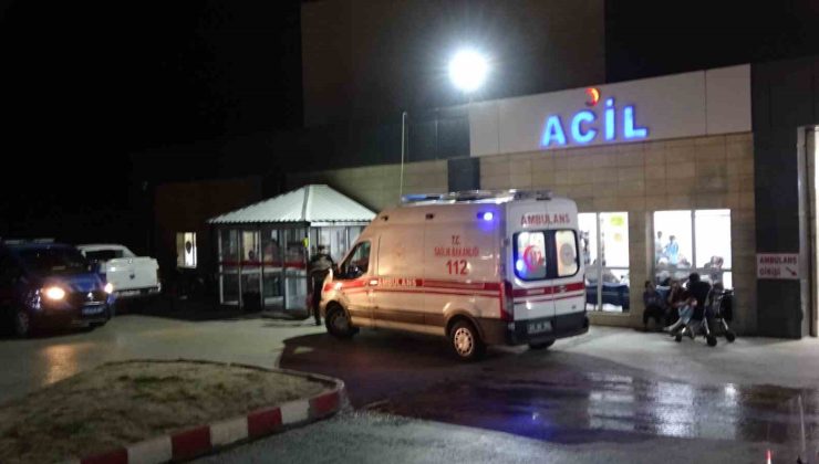 Devrilen motosikletin sürücüsü yaralandı