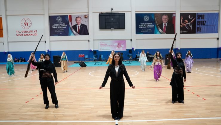 Kadınların emeği ve başarıları sahneye taşındı