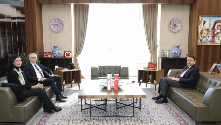 KKTC Ankara Büyükelçisi Korukoğlu’ndan, Vali Işın’a ziyaret
