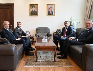 Kütahya milletvekillerinden Bakan Yardımcısı Çelik’e ziyaret