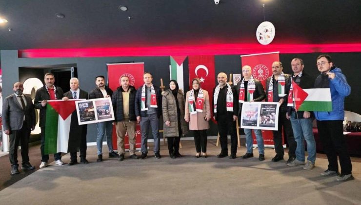 Sinema Filistin için ses verecek