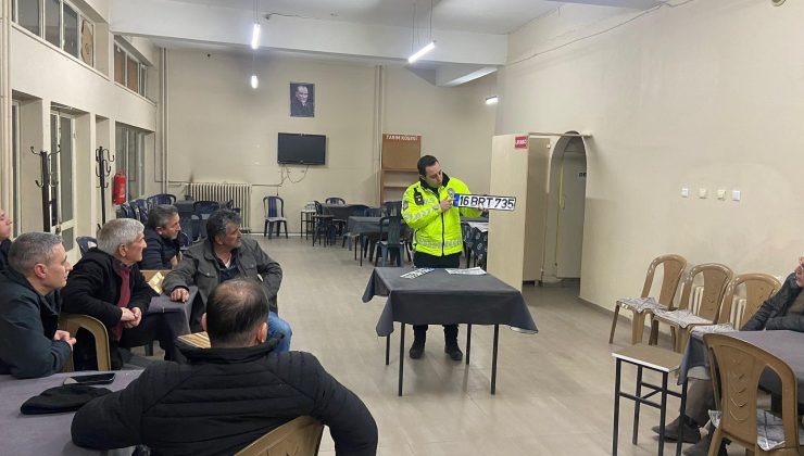 Trafik Kanunu’nda yapılan değişiklikler vatandaşlara anlatıldı