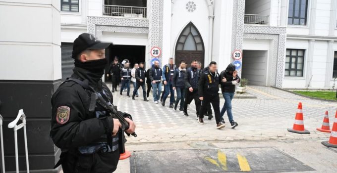 105 milyonluk vurgun operasyonunda 18 kişi tutuklandı