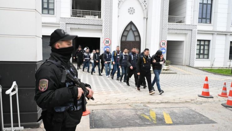 105 milyonluk vurgun operasyonunda 18 kişi tutuklandı