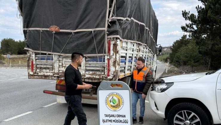 Orman kaçakçılığına geçit yok!