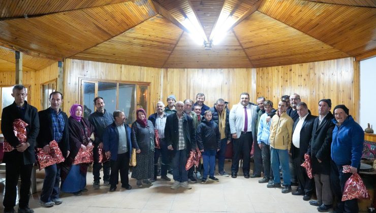 Özel vatandaşlar iftarda ilçe protokolüyle buluştu