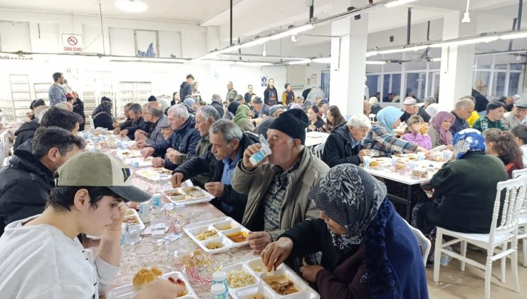 750 kişi gönül sofrasında buluştu