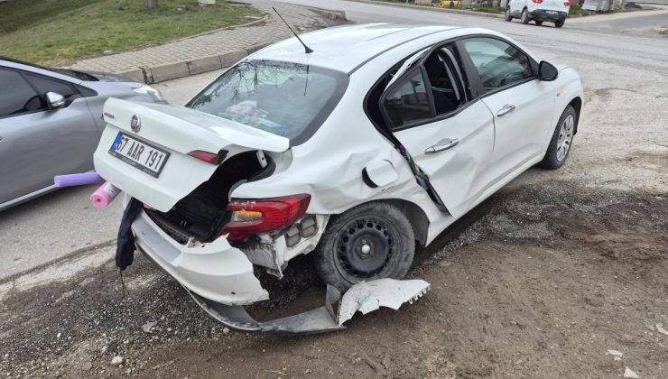 Bayram yolculuğunda faciadan dönüldü