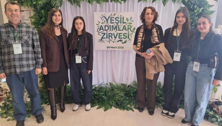 Kütahyalı öğrenciler Aydın’a yeşil adımlarla yürüdü