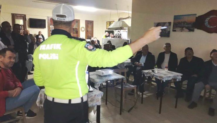 Köylülere güvenli traktör kullanımı eğitimi verildi